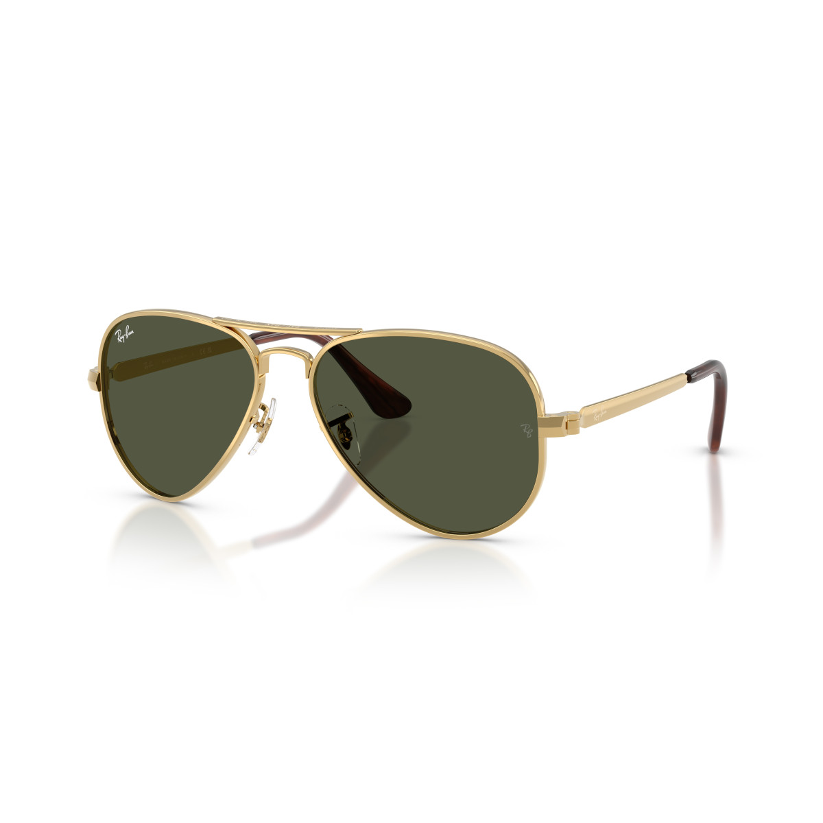 Ray-Ban Aviator Metal Max saulesbrilles | Arista Gold - Green