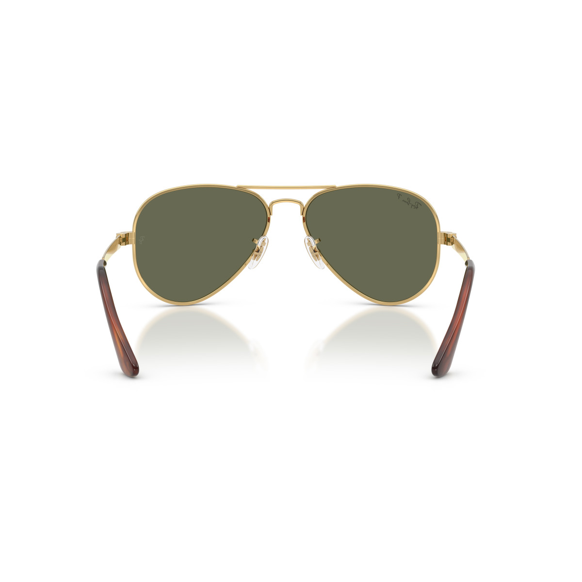 Ray-Ban Aviator Metal Max saulesbrilles | Polarized | Arista Gold - Green