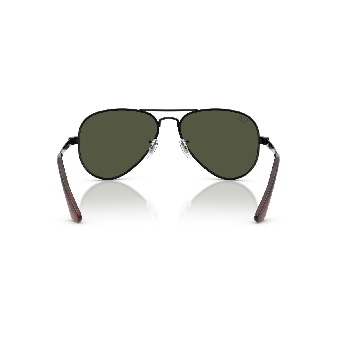 Ray-Ban Aviator Metal Max saulesbrilles | Black - Green