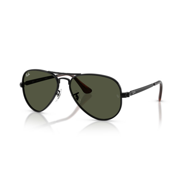 Ray-Ban Aviator Metal Max saulesbrilles | Black - Green
