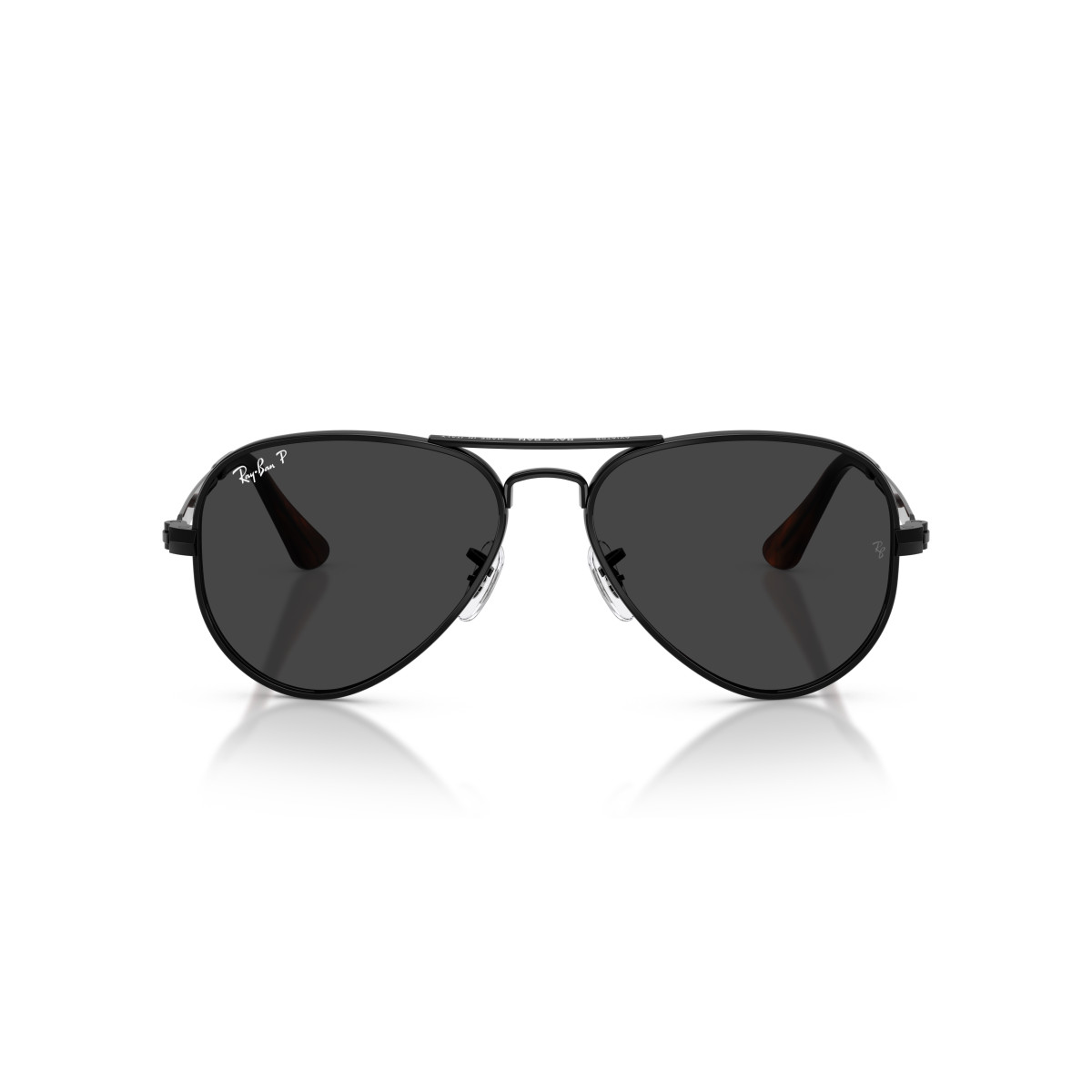 Ray-Ban Aviator Metal Max saulesbrilles | Polarised | Black - Black