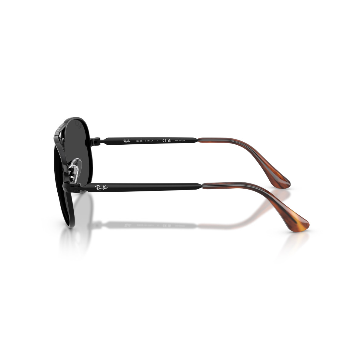 Ray-Ban Aviator Metal Max saulesbrilles | Polarised | Black - Black