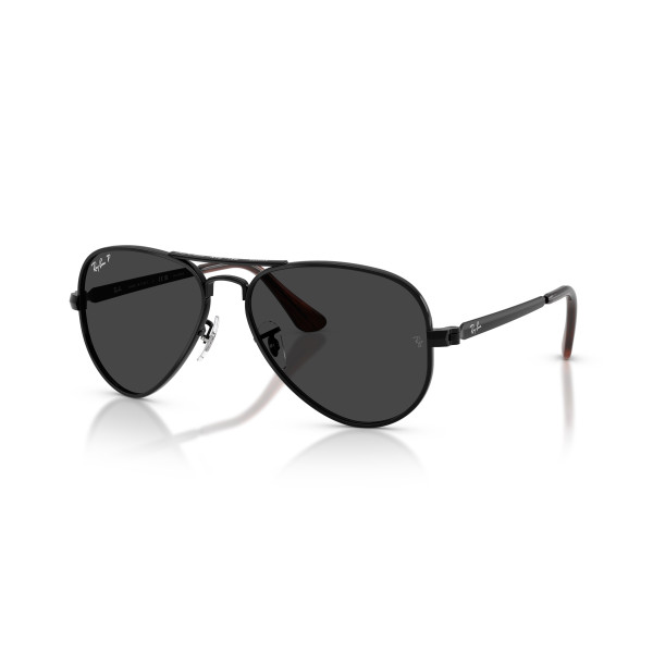 Ray-Ban Aviator Metal Max saulesbrilles | Polarised | Black - Black