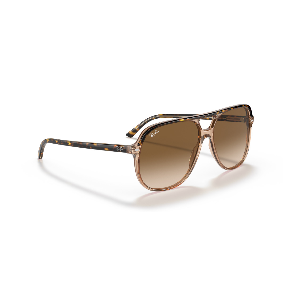 Ray-Ban Bill saulesbrilles | Havana On Transparent Brown - Light Brown Gradient