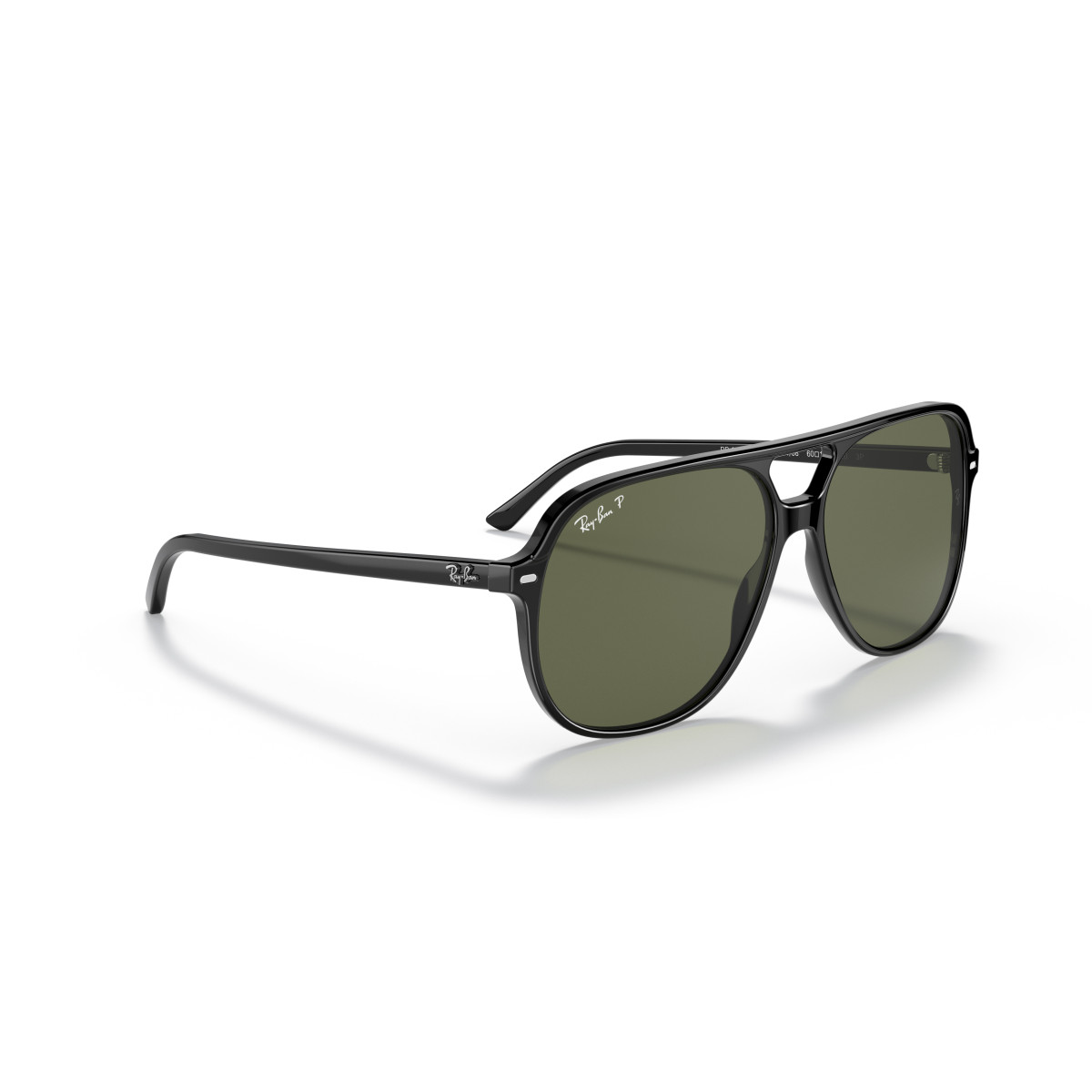 Ray-Ban Bill saulesbrilles | Polarised | Black - G-15 Green