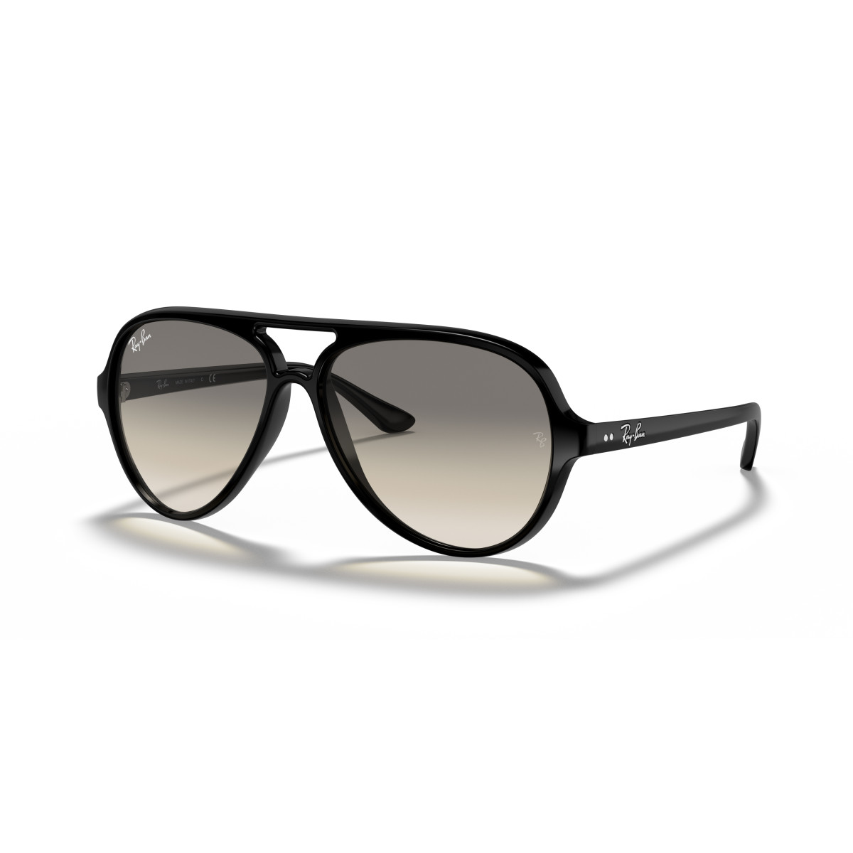 Ray-Ban Cats 5000 Classic saulesbrilles | Black - Light Grey Gradient