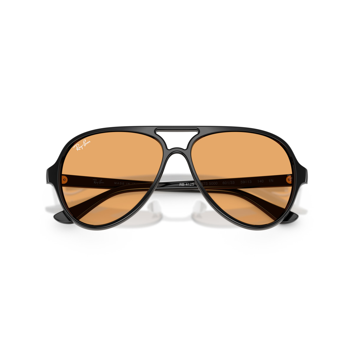 Ray-Ban Cats 5000 Classic saulesbrilles | Black - Orange
