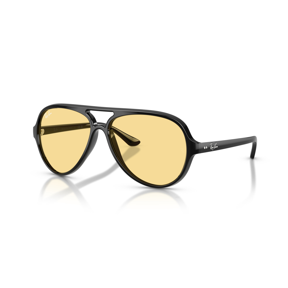 Ray-Ban Cats 5000 Classic saulesbrilles | Black - Yellow