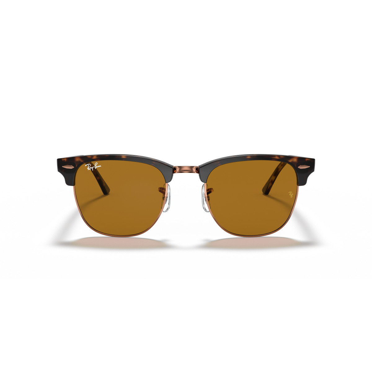 Ray-Ban Clubmaster Classic saulesbrilles | Brown Blue - B-15 Brown