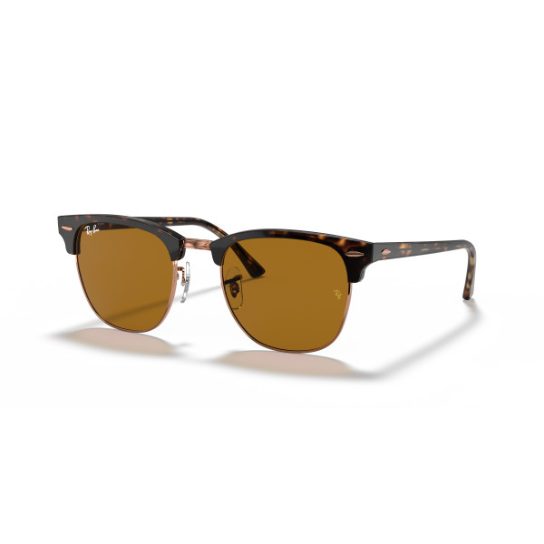 Ray-Ban Clubmaster Classic saulesbrilles | Brown Blue - B-15 Brown
