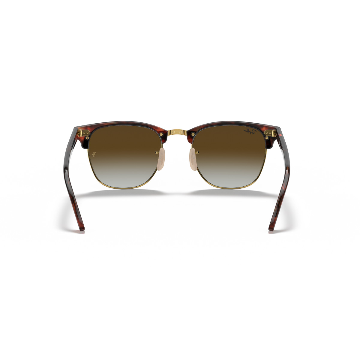 Ray-Ban Clubmaster Flash Lenses saulesbrilles | Brown Blue - B-15 Brown