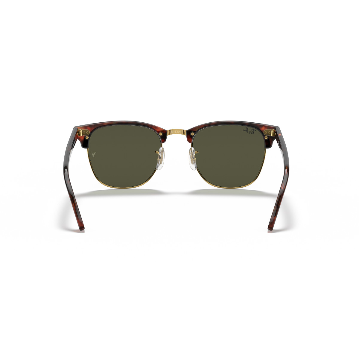Ray-Ban Clubmaster Classic saulesbrilles | Tortoise On Gold - G-15 Green