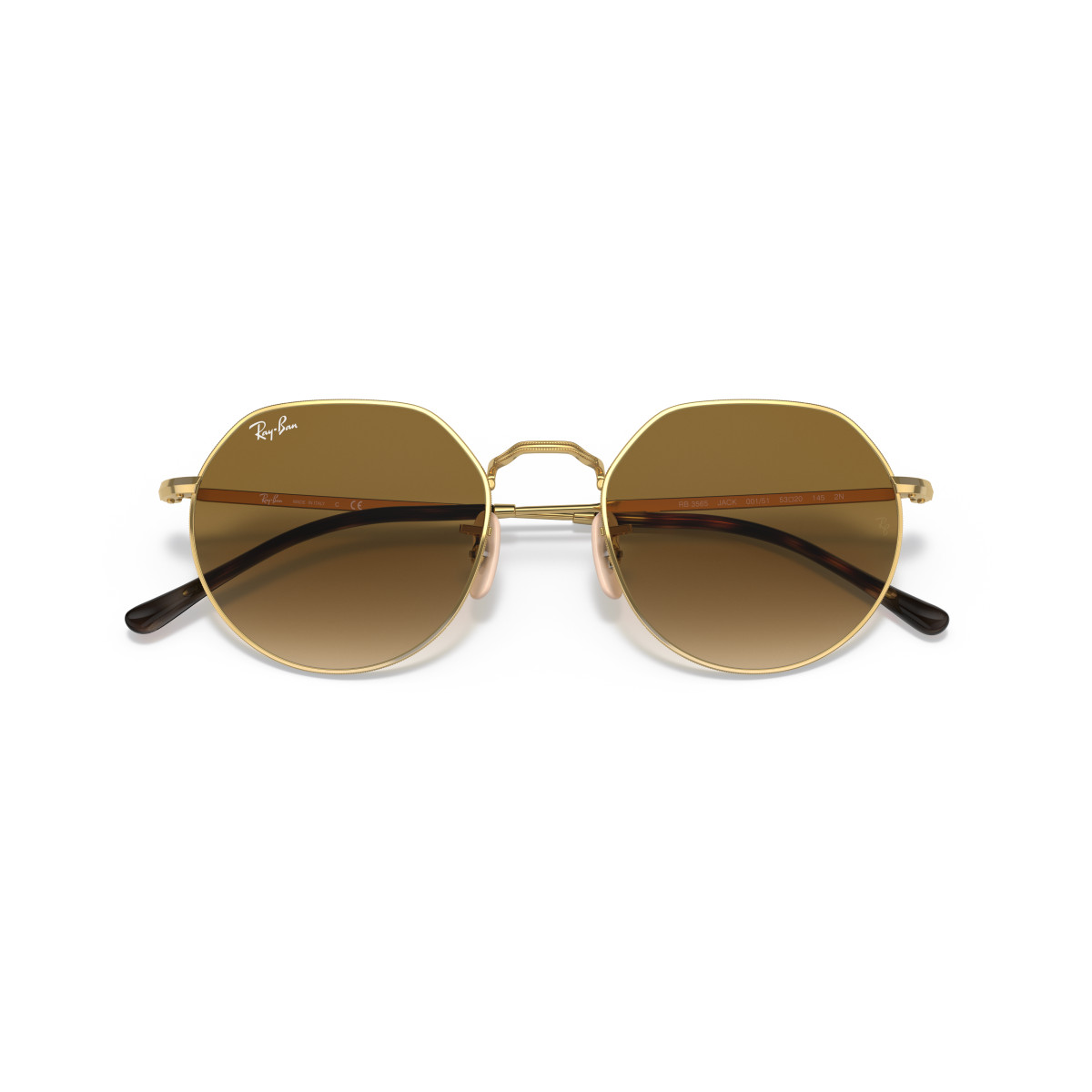 Ray-Ban Jack saulesbrilles | Arista Gold - Brown