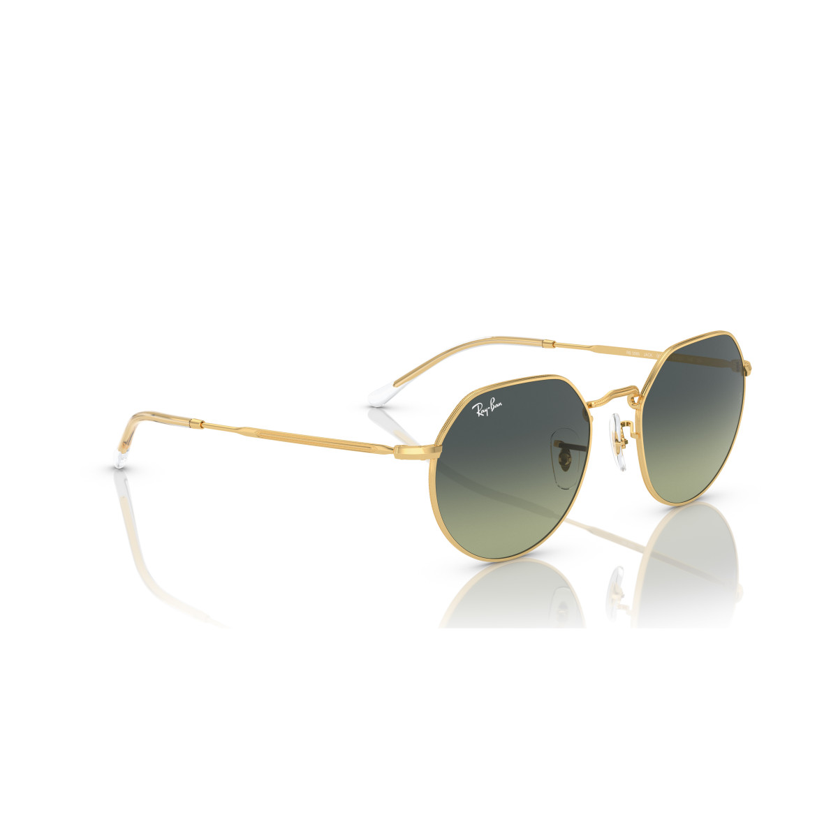 Ray-Ban Jack saulesbrilles | Arista Gold - Green Vintage