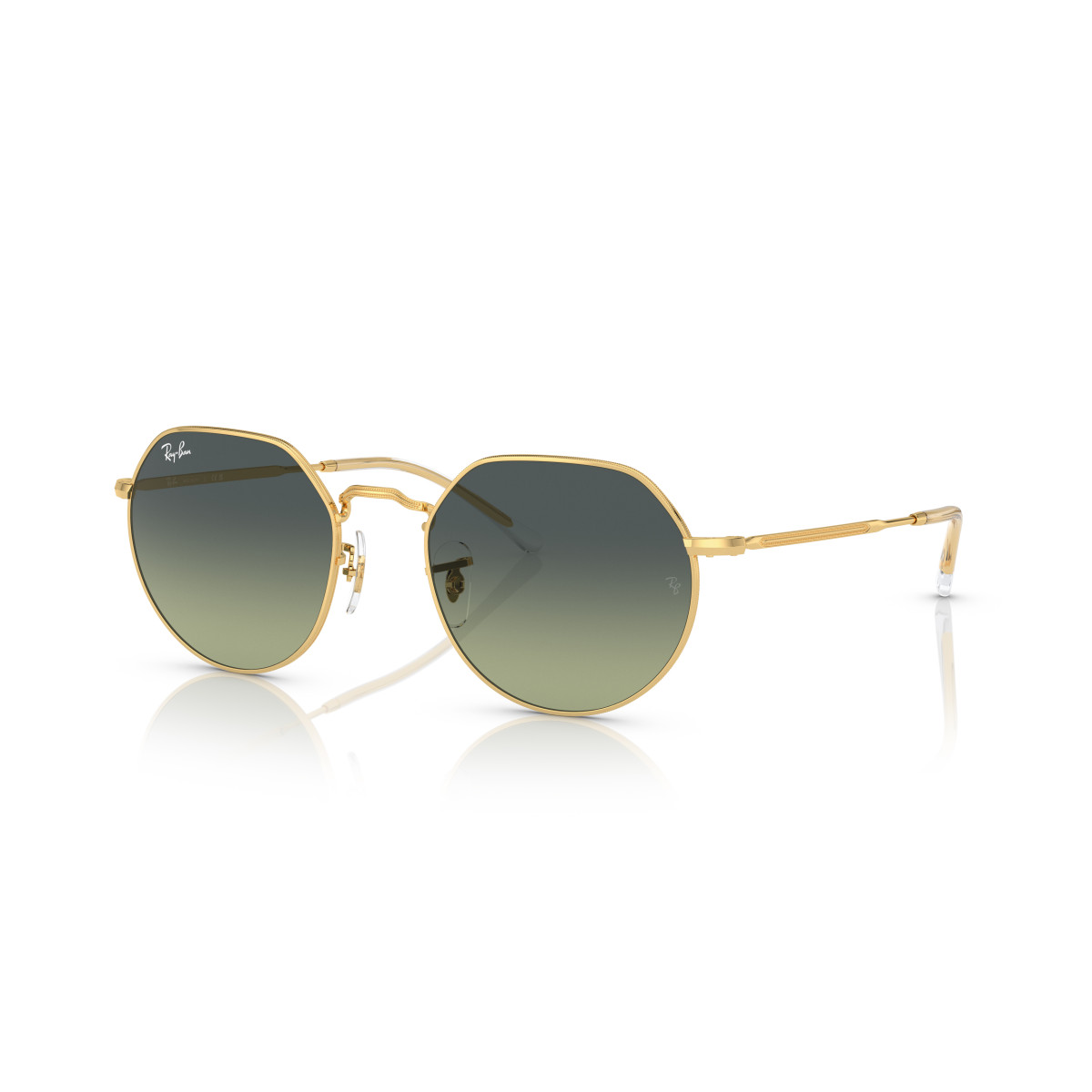 Ray-Ban Jack saulesbrilles | Arista Gold - Green Vintage