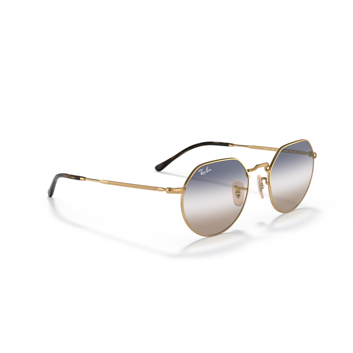 Ray-Ban Jack saulesbrilles | Arista Gold - Clear Blue