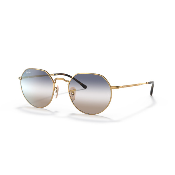 Ray-Ban Jack saulesbrilles | Arista Gold - Clear Blue
