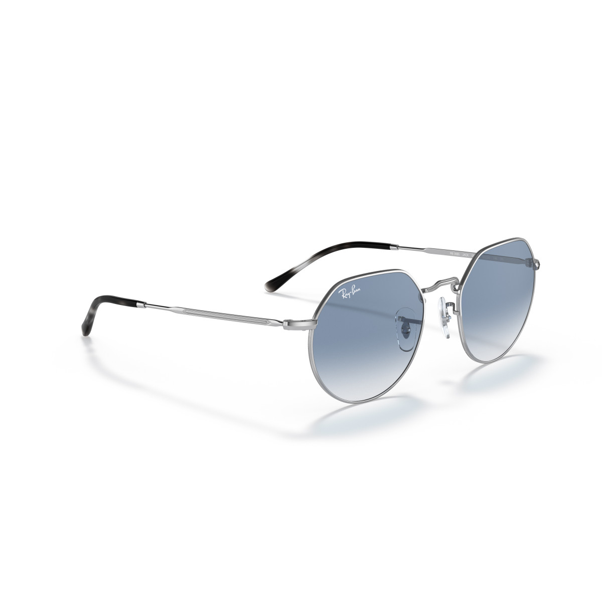 Ray-Ban Jack saulesbrilles | Silver - Blue