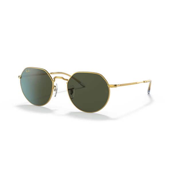 Ray-Ban Jack saulesbrilles | Gold - Green