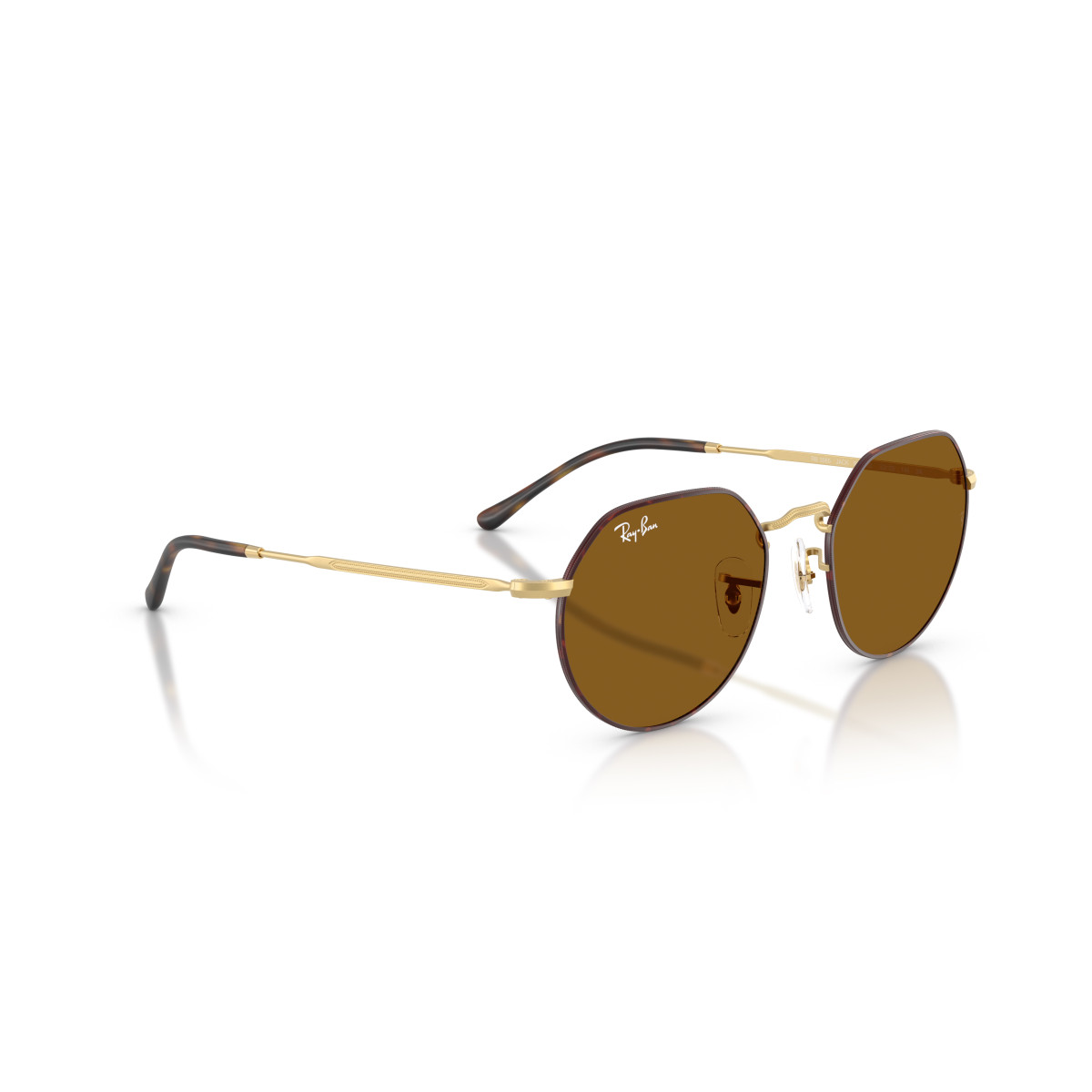 Ray-Ban Jack saulesbrilles | Matt Havana On Matt Arista Gold - Brown