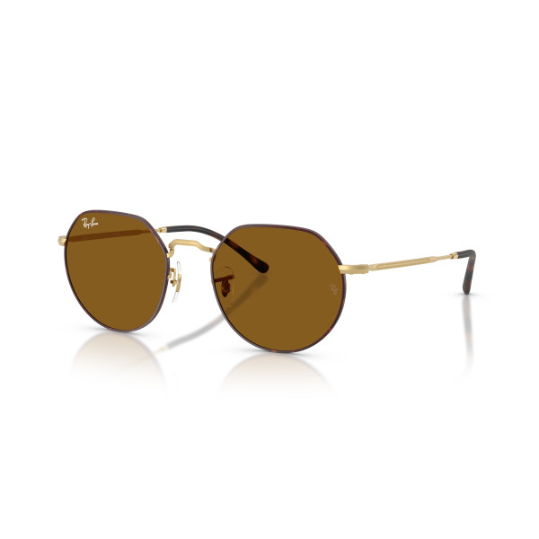 Ray-Ban Jack saulesbrilles | Matt Havana On Matt Arista Gold - Brown