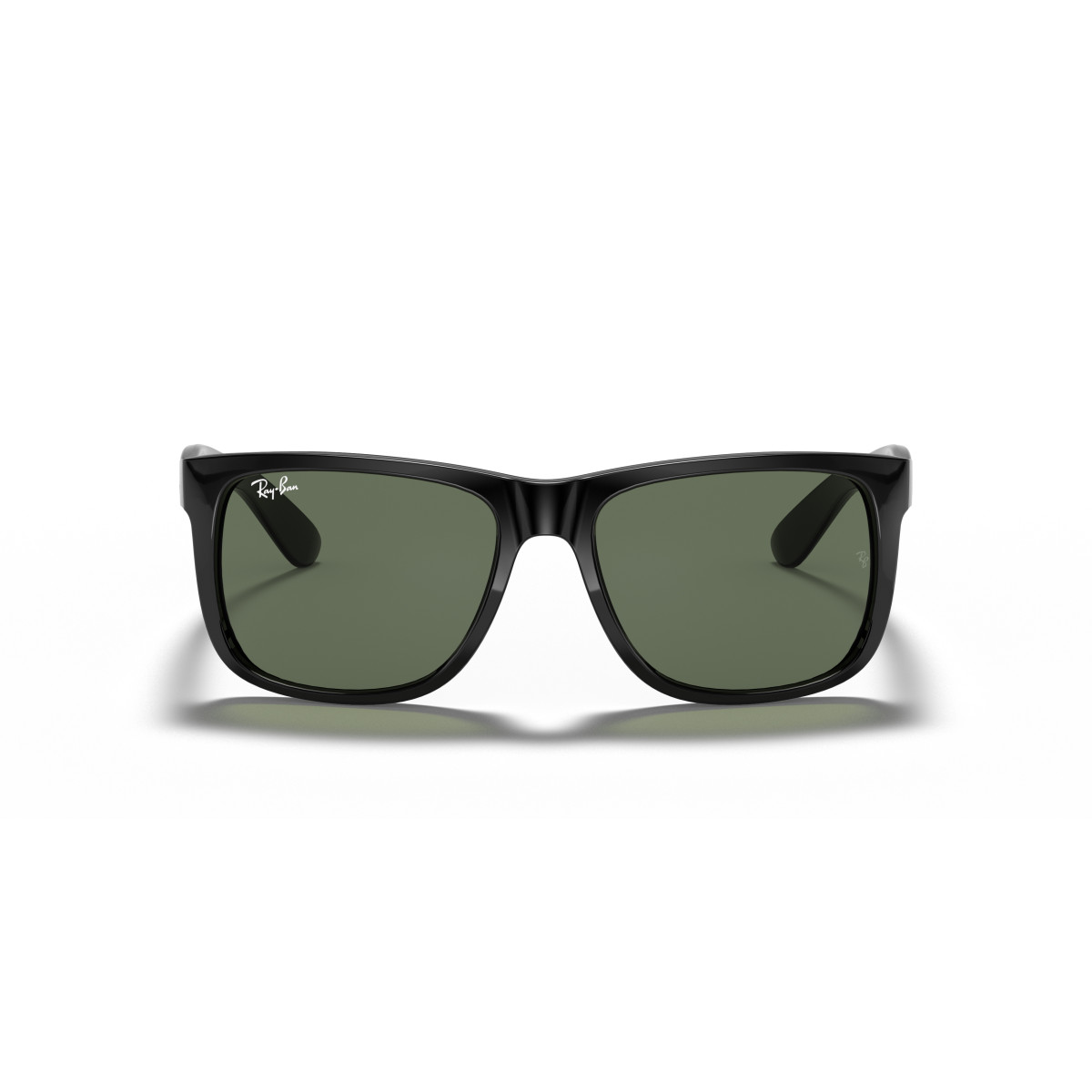 Ray-Ban Justin Classic saulesbrilles | Black - Dark Green