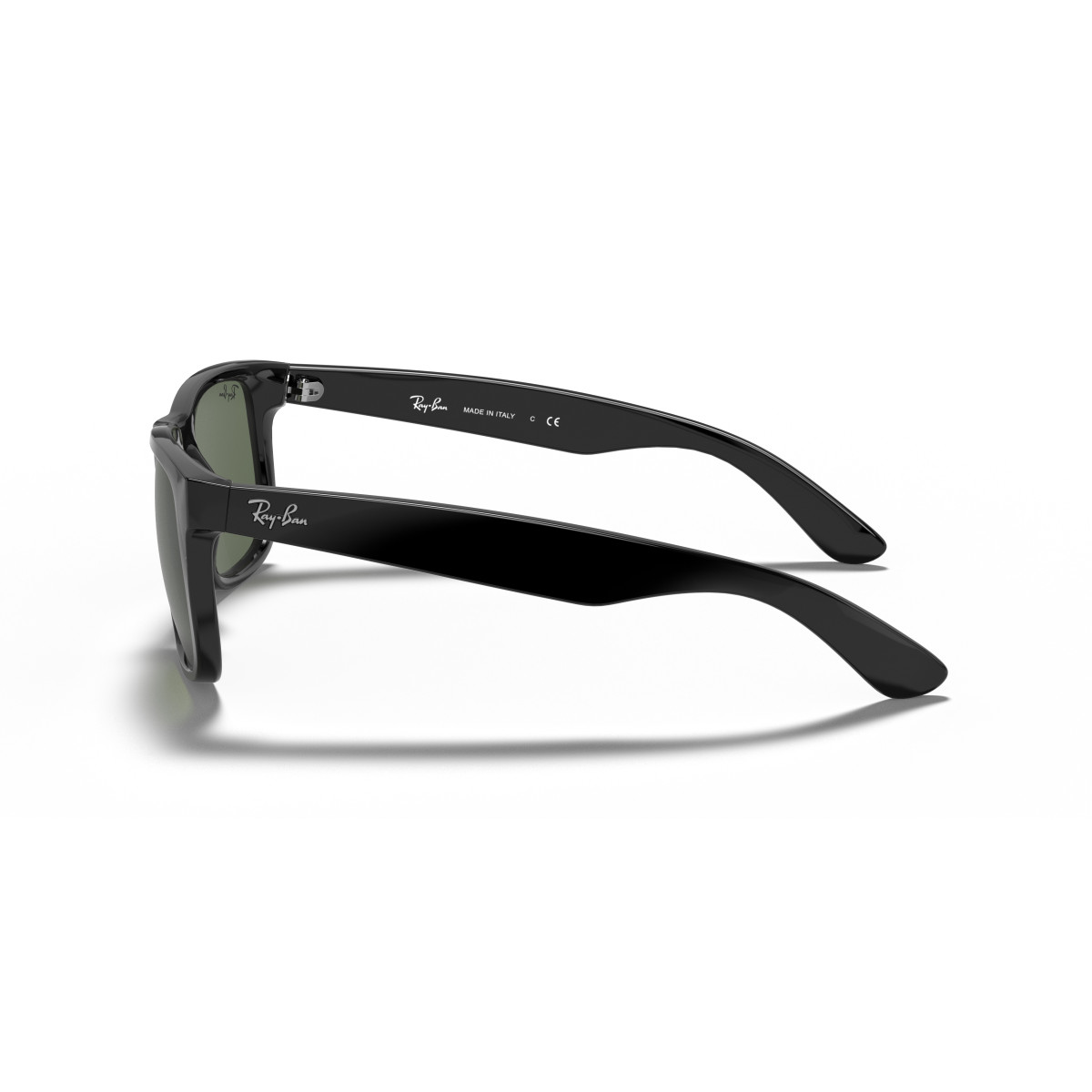 Ray-Ban Justin Classic saulesbrilles | Black - Dark Green