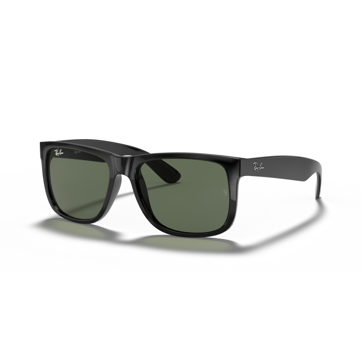 Ray-Ban Justin Classic saulesbrilles | Black - Dark Green