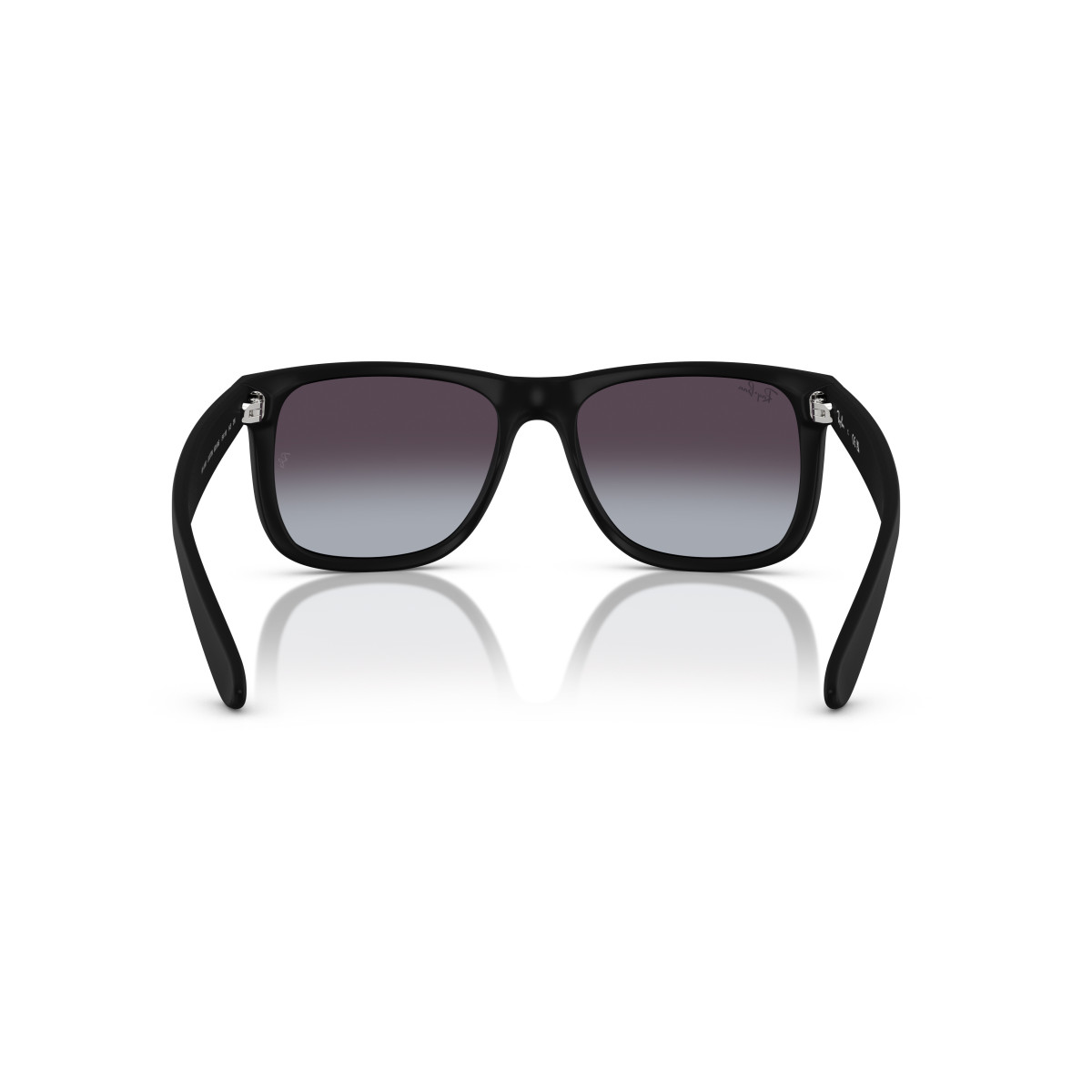 Ray-Ban Justin Classic saulesbrilles | Rubber Black - Dark Grey