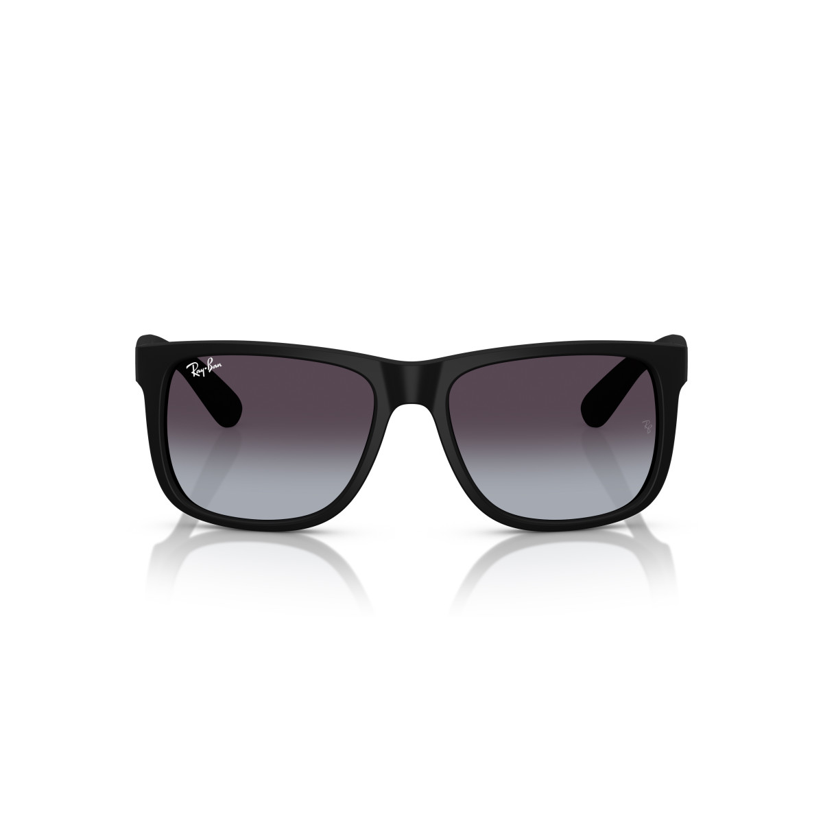 Ray-Ban Justin Classic saulesbrilles | Rubber Black - Dark Grey