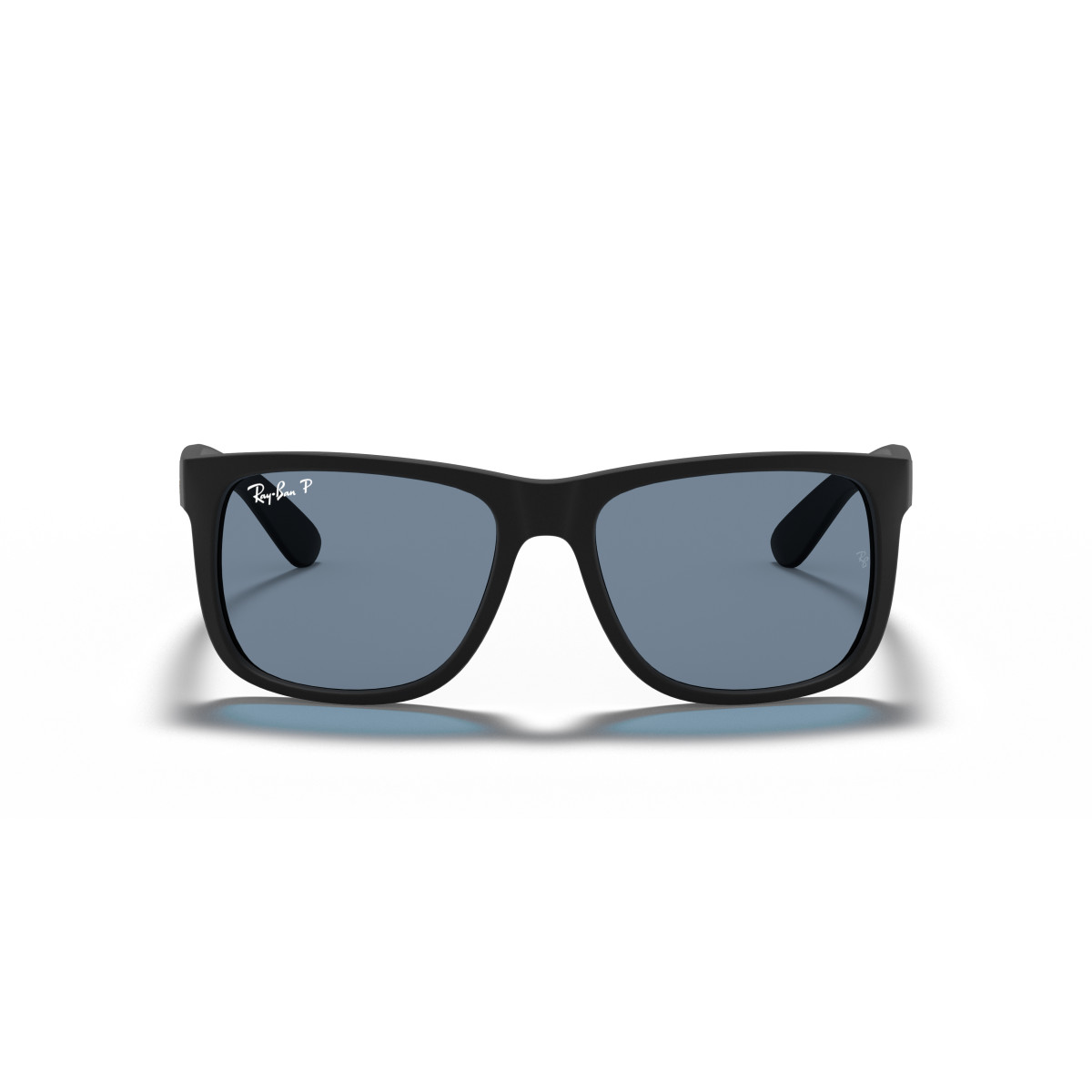 Ray-Ban Justin Classic saulesbrilles | Polarized | Rubber Black - Dark Blue