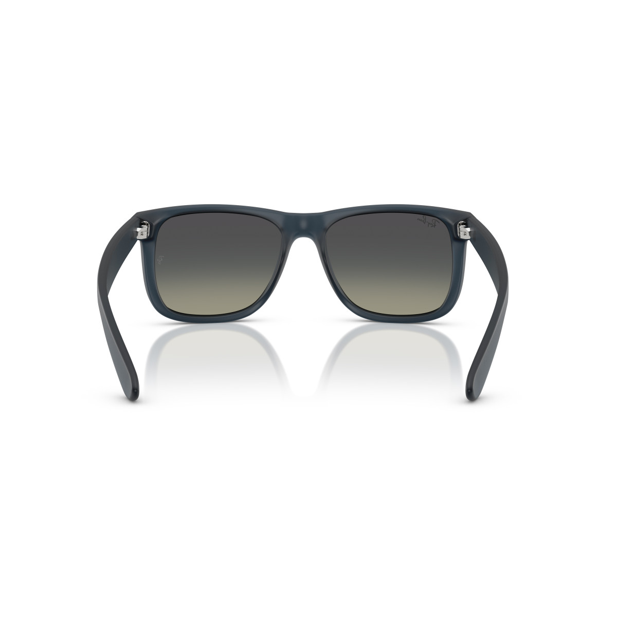 Ray-Ban Justin Classic saulesbrilles | Rubber Blue - Gradient Grey