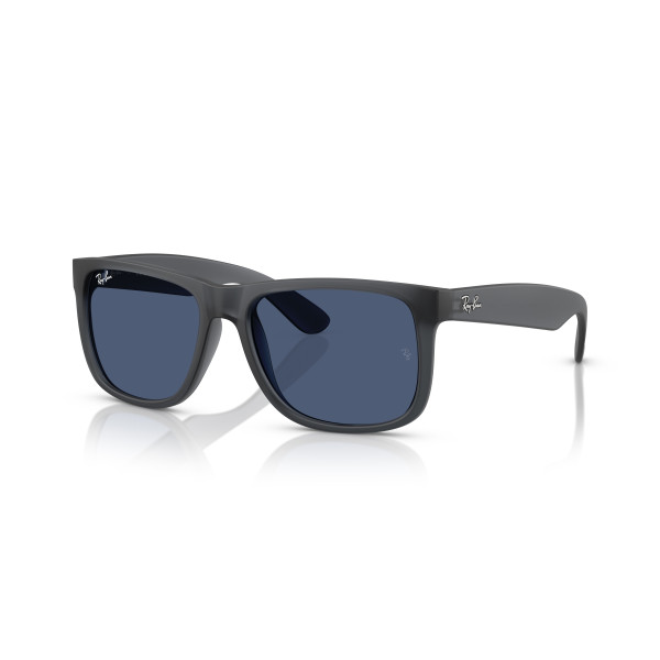 Ray-Ban Justin Classic saulesbrilles | Opal Grey - Dark Blue