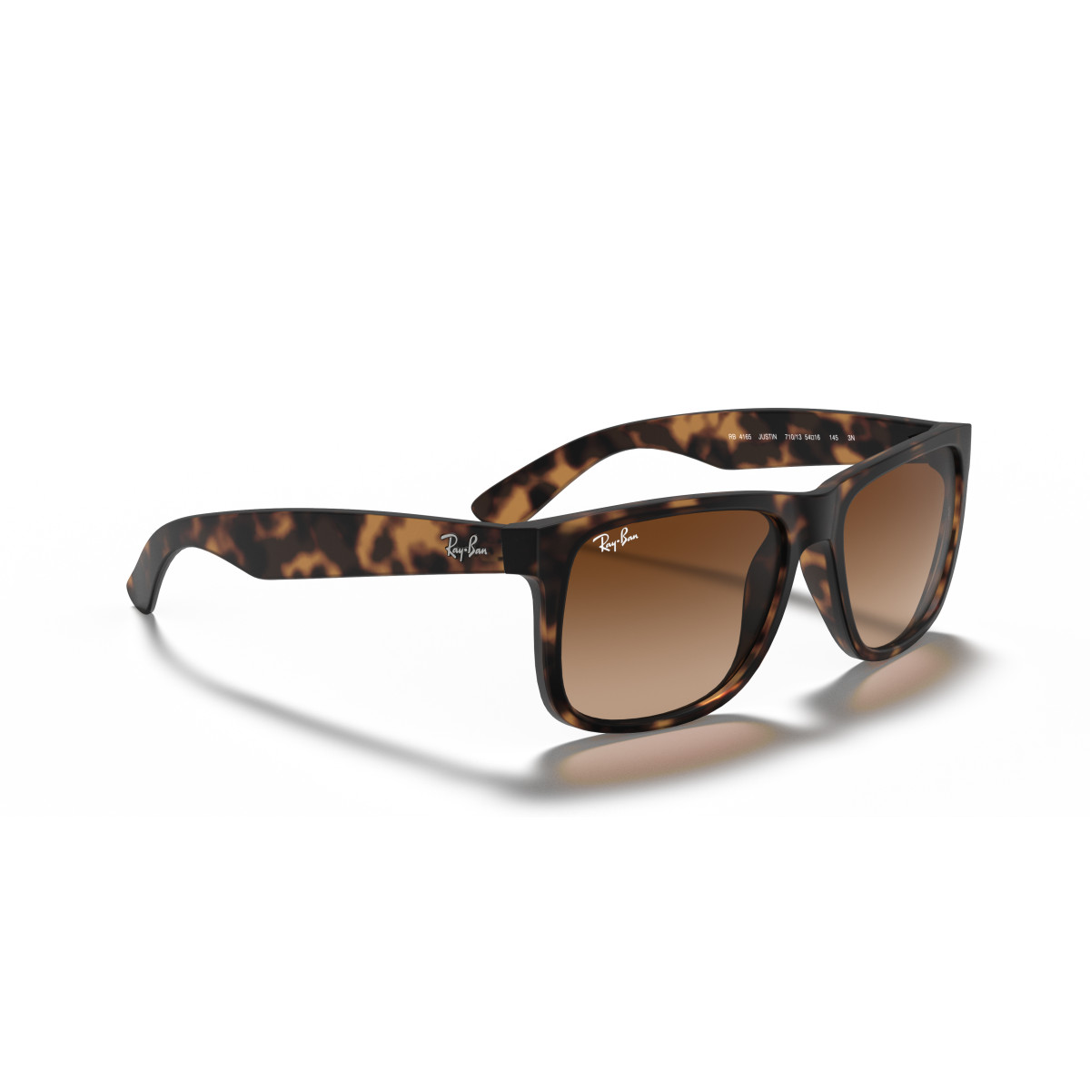 Ray-Ban Justin Classic saulesbrilles | Havana - Dark Brown