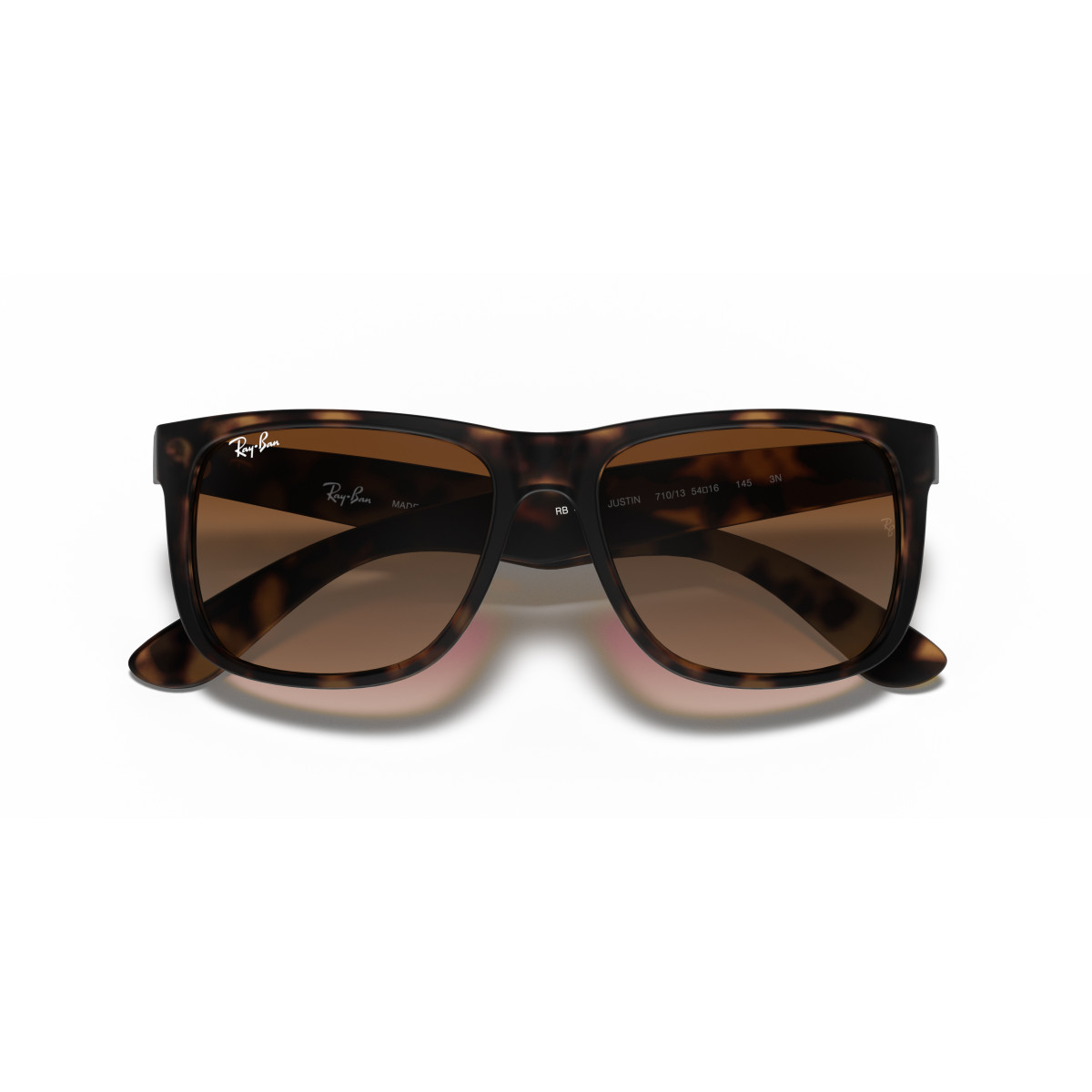 Ray-Ban Justin Classic saulesbrilles | Havana - Dark Brown