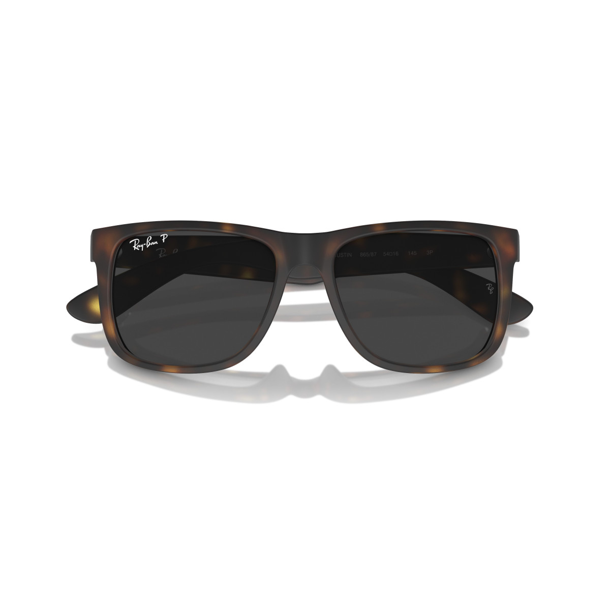 Ray-Ban Justin Classic saulesbrilles | Polarized | Havana - Dark Grey