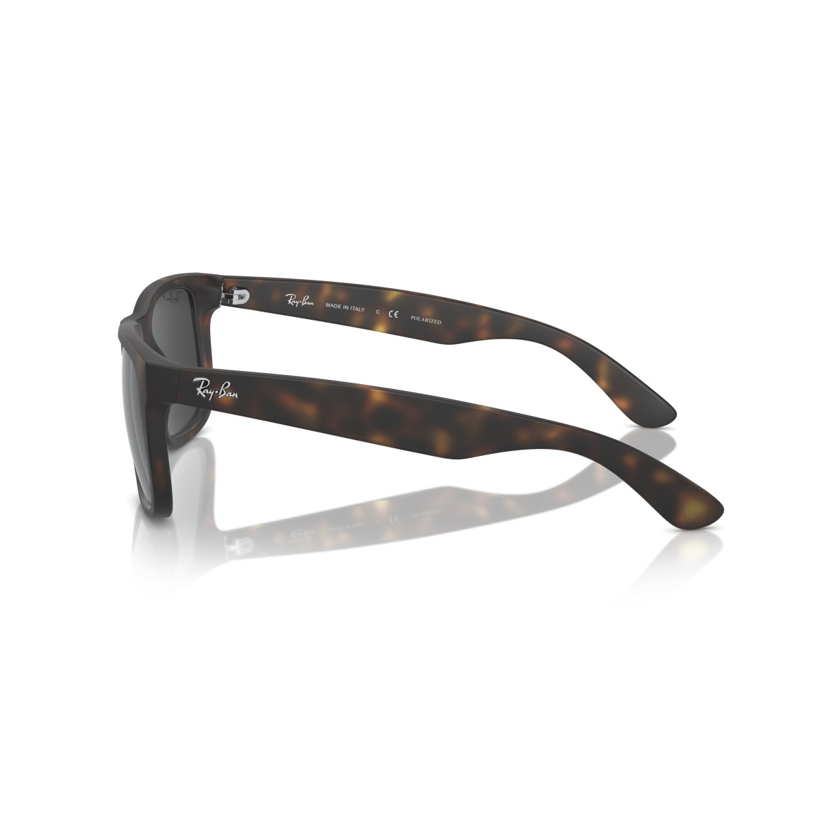Ray-Ban Justin Classic saulesbrilles | Polarized | Havana - Dark Grey