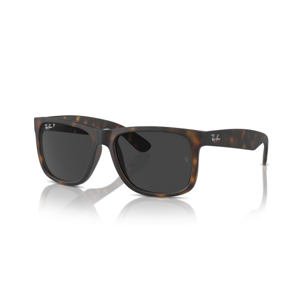 Ray-Ban Justin Classic saulesbrilles | Polarized | Havana - Dark Grey