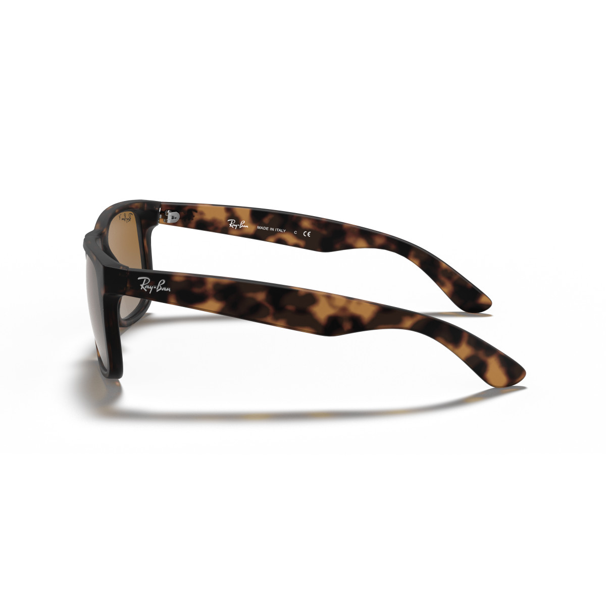 Ray-Ban Justin Classic saulesbrilles | Polarized | Havana - Brown Grey