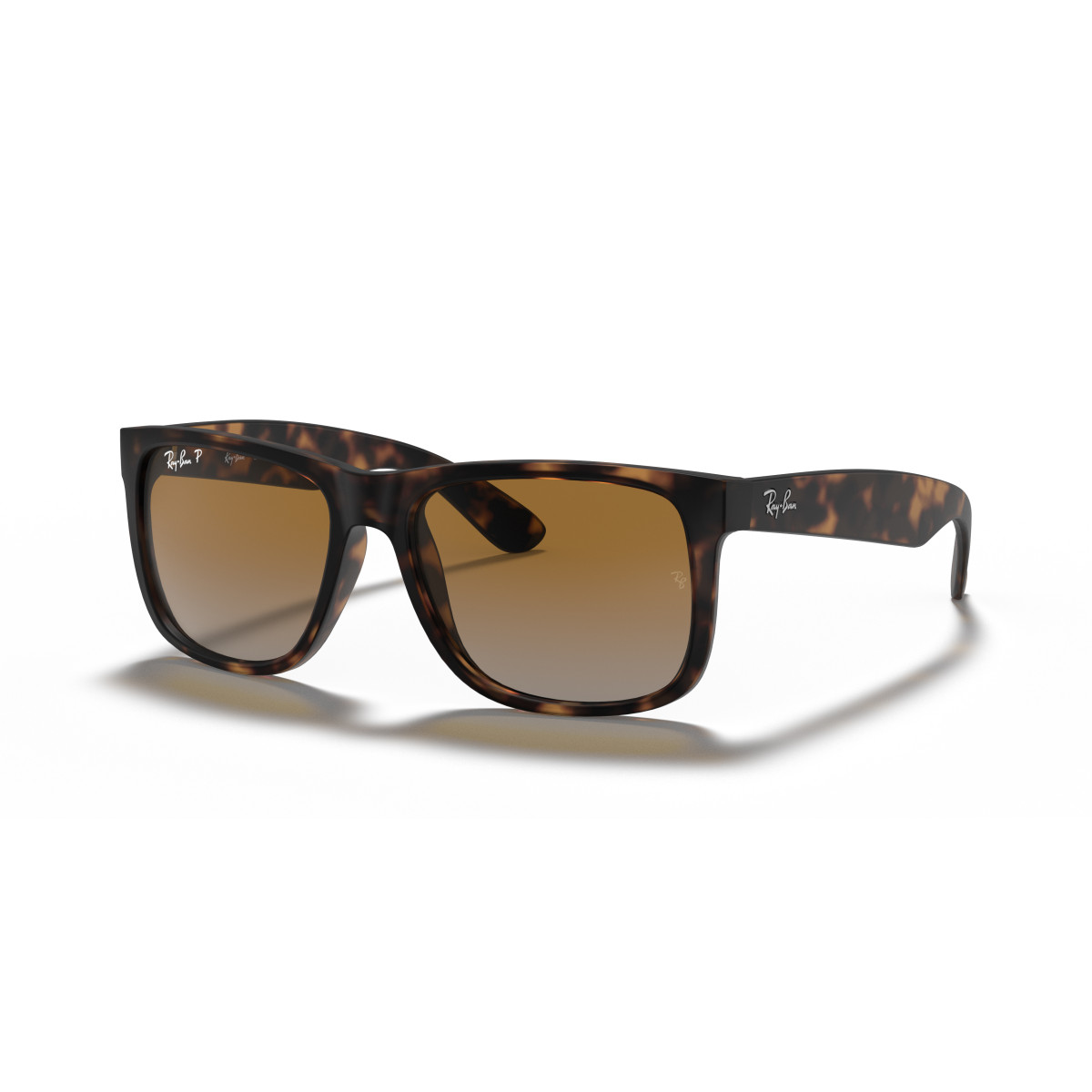 Ray-Ban Justin Classic saulesbrilles | Polarized | Havana - Brown Grey