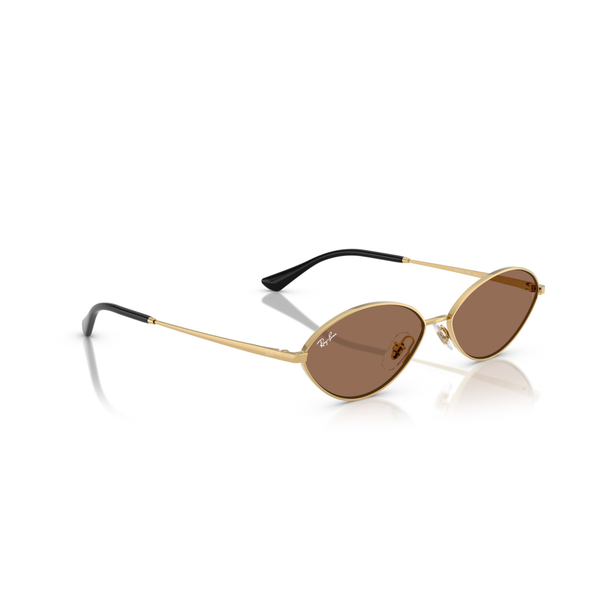 Ray-Ban Kai saulesbrilles | Gold - Dark Brown