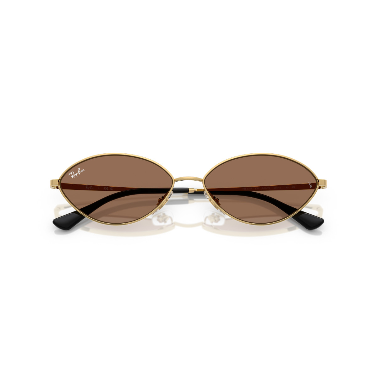 Ray-Ban Kai saulesbrilles | Gold - Dark Brown