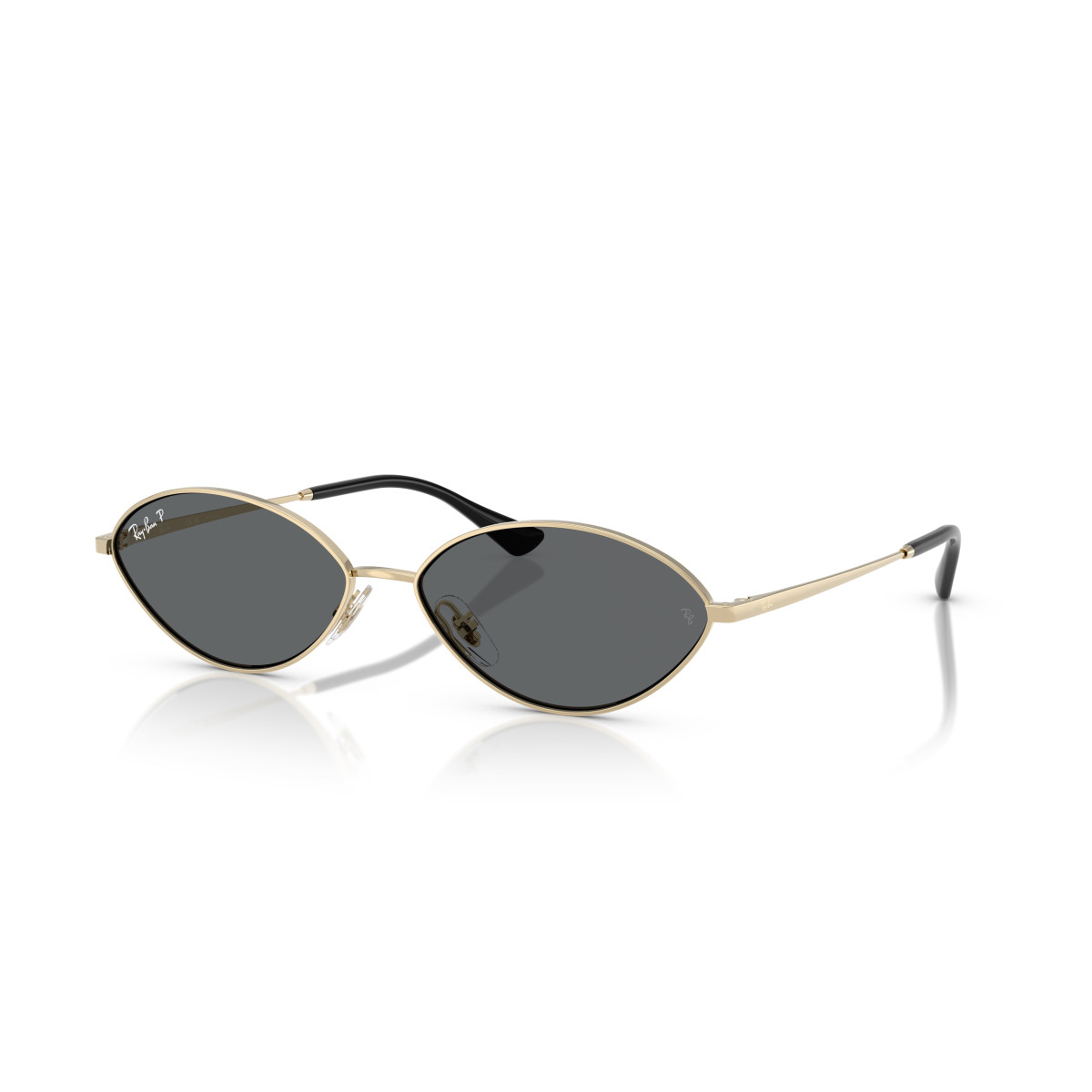 Ray-Ban Kai saulesbrilles | Polarised | Pale Gold - Dark Grey