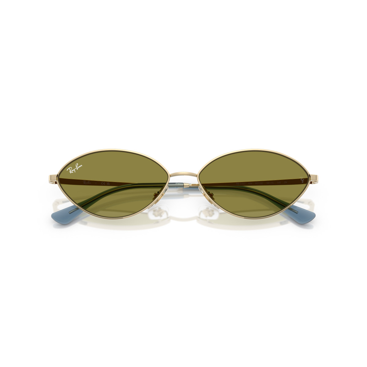 Ray-Ban Kai saulesbrilles | Pale Gold - Green