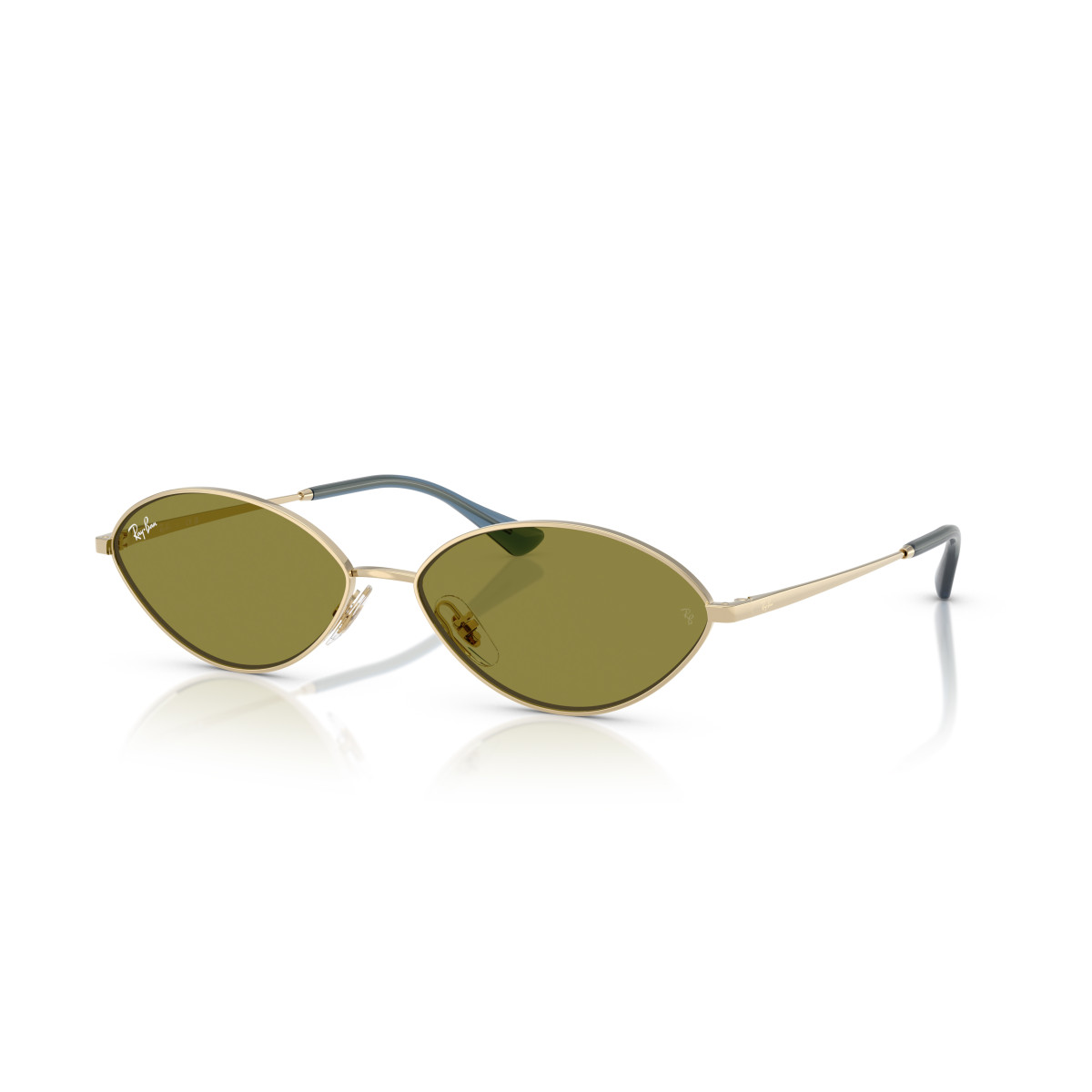 Ray-Ban Kai saulesbrilles | Pale Gold - Green