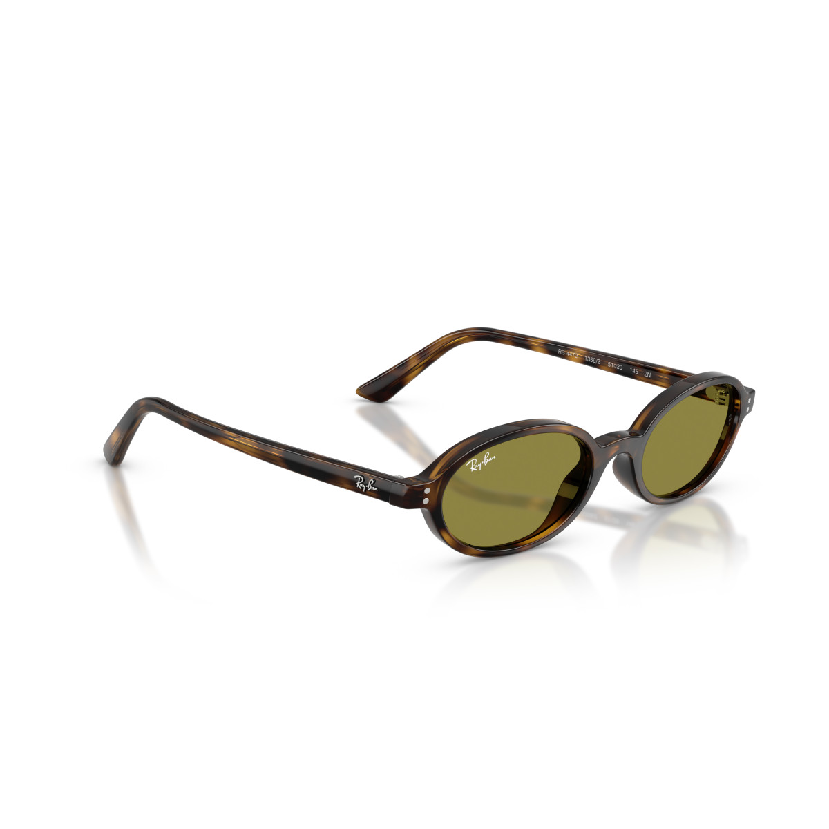 Ray-Ban Khal Small saulesbrilles | Havana - Green