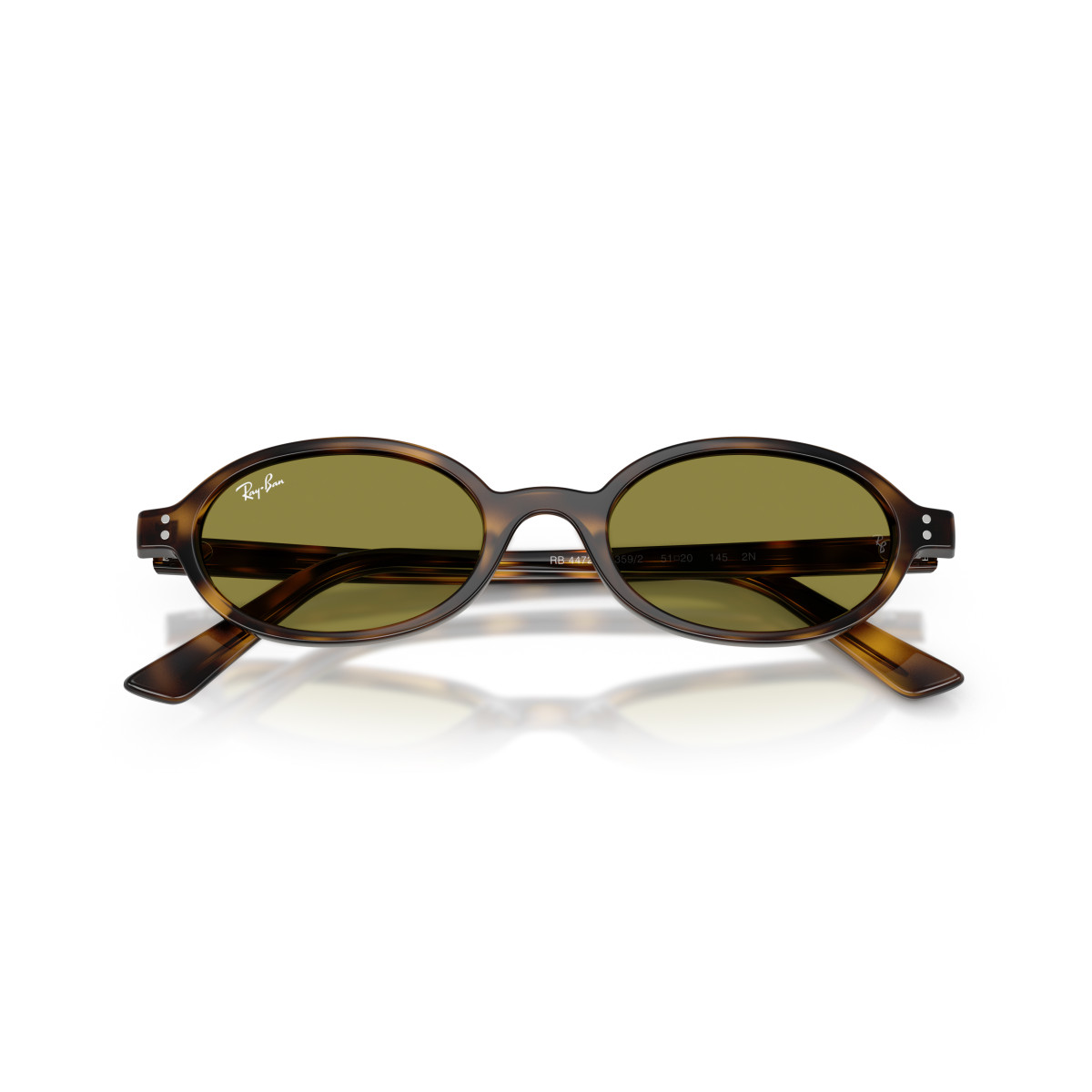 Ray-Ban Khal Small saulesbrilles | Havana - Green