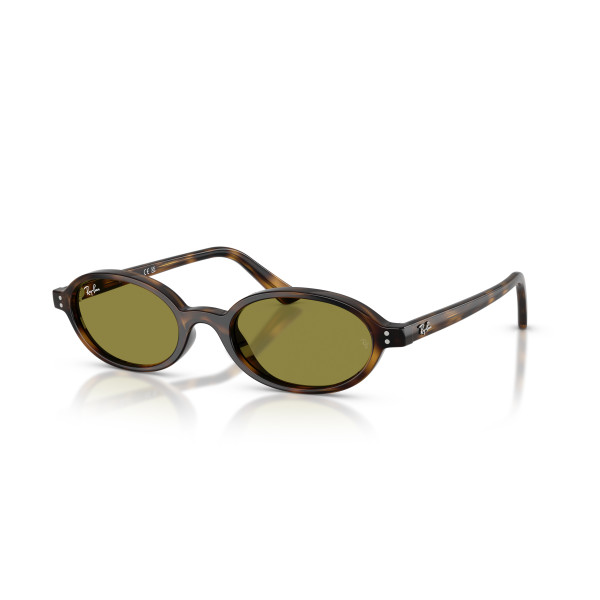 Ray-Ban Khal Small saulesbrilles | Havana - Green
