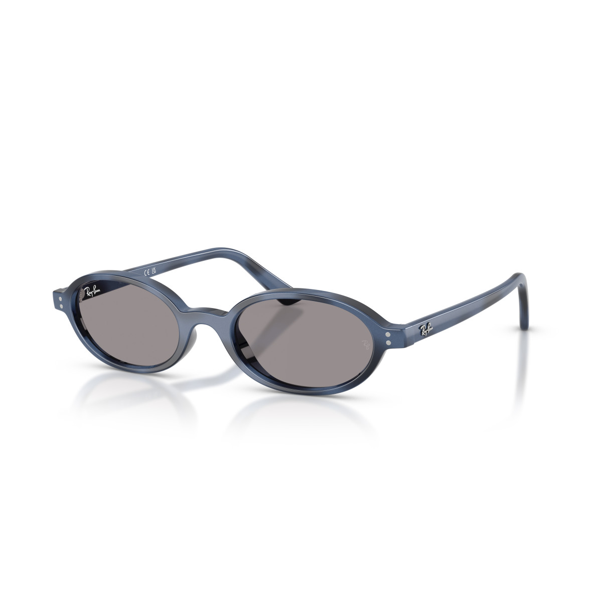 Ray-Ban Khal saulesbrilles | Blue Havana - Grey
