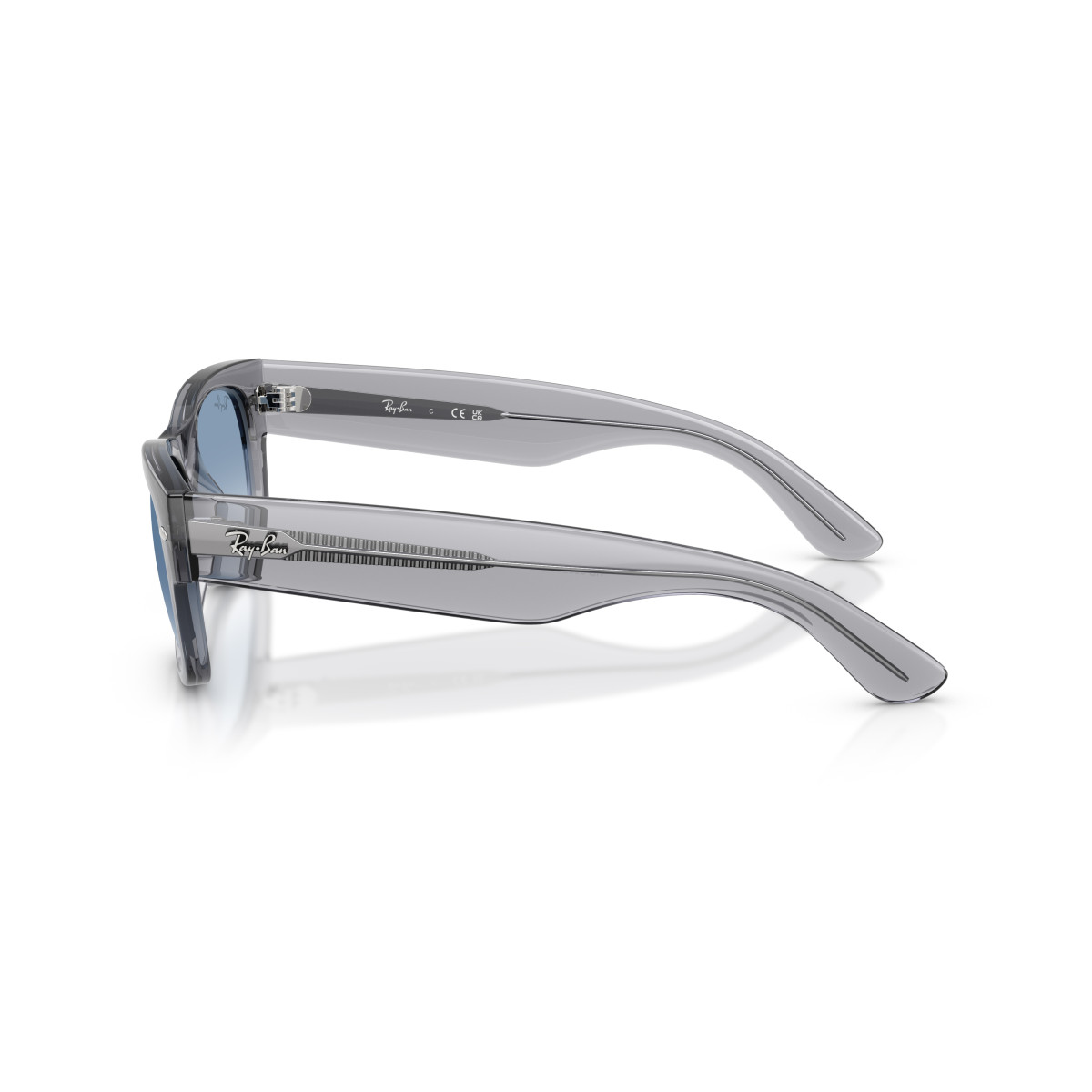 Ray-Ban Mega Wayfarer II saulesbrilles | Grey - Clear Gradient Blue